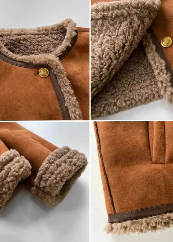 Women's Shearling Lined Jacket | Cosy Warm Winter Fit Lifestyle