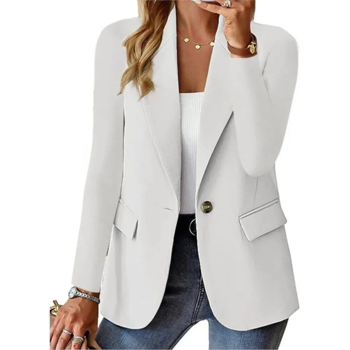 Women's Smart Casual Blazer Jacket | Slim Fit Everyday Detail