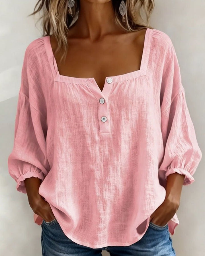 Women's Stylish Puff Sleeve Blouse | Relaxed Everyday Fit Hero