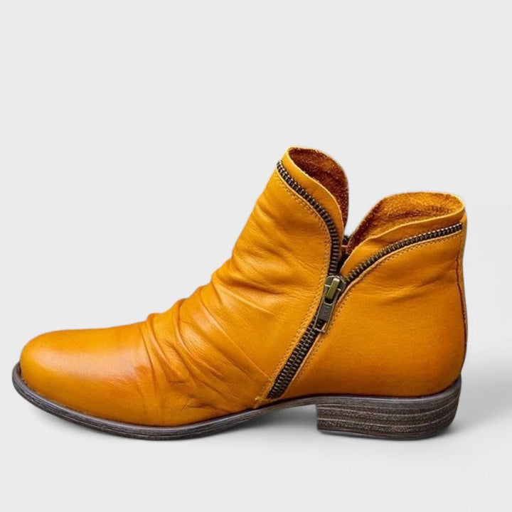 Women's Supportive Orthopedic Ankle Boots | Comfort Fit Back