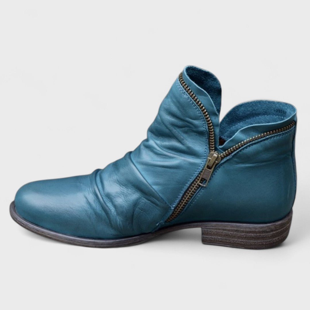 Women's Supportive Orthopedic Ankle Boots | Comfort Fit Detail