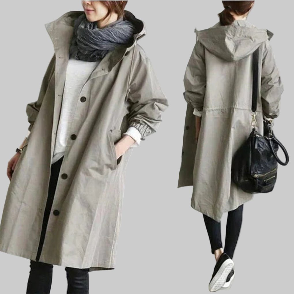 Women's Trendy Oversized Jacket | Hooded Relaxed Fit Hero