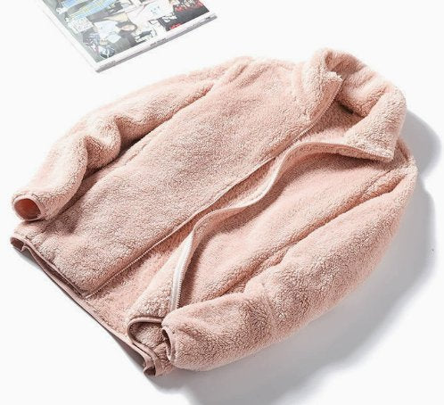 Women's Zip Up Jacket | Stand-Up Collar Everyday Fit Back